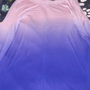 Purple ombre shirt